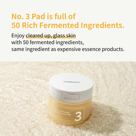 numbuzin ferment ingredient display conveying deep hydration benefits