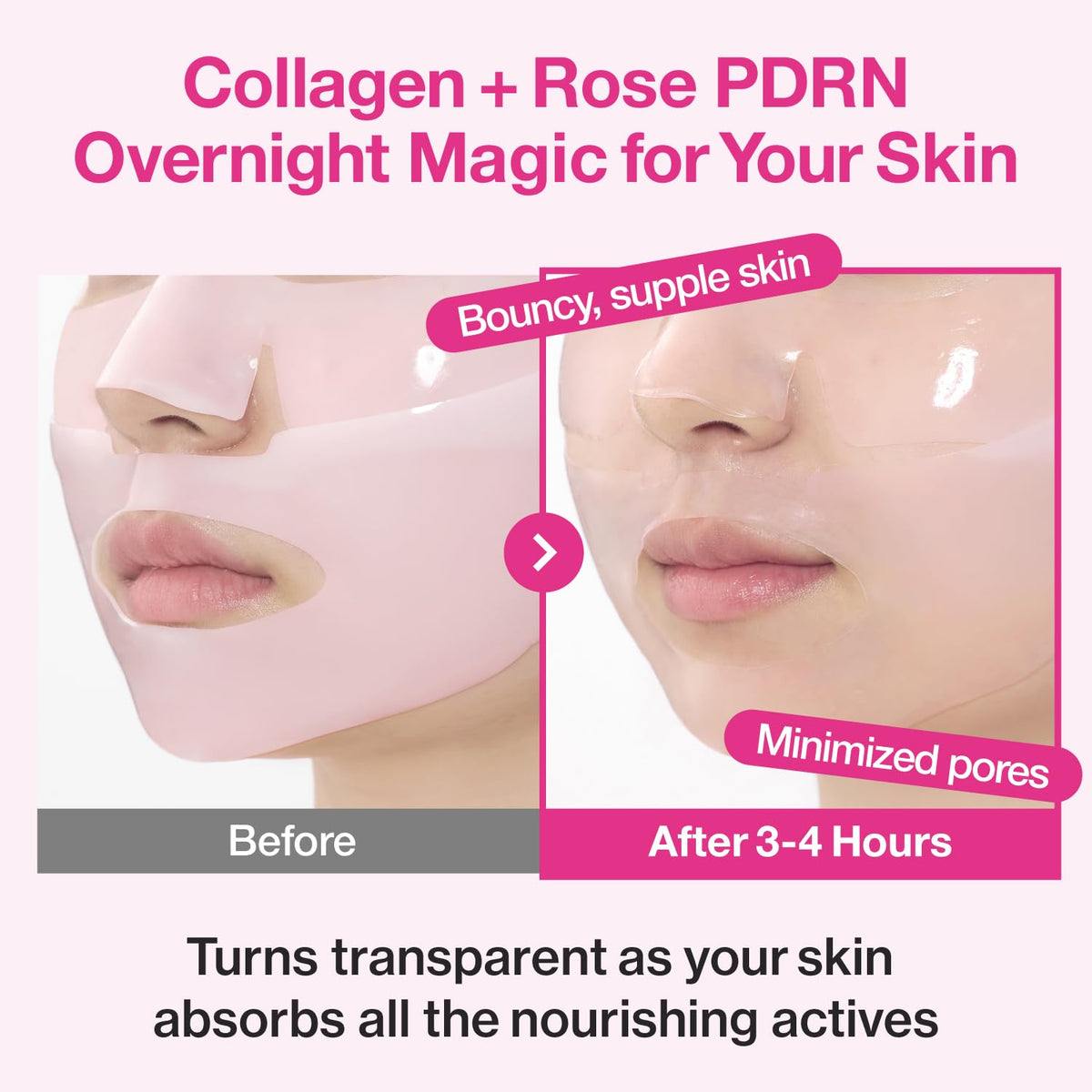 numbuzin close-up of collagen gel highlighting fast absorption benefit