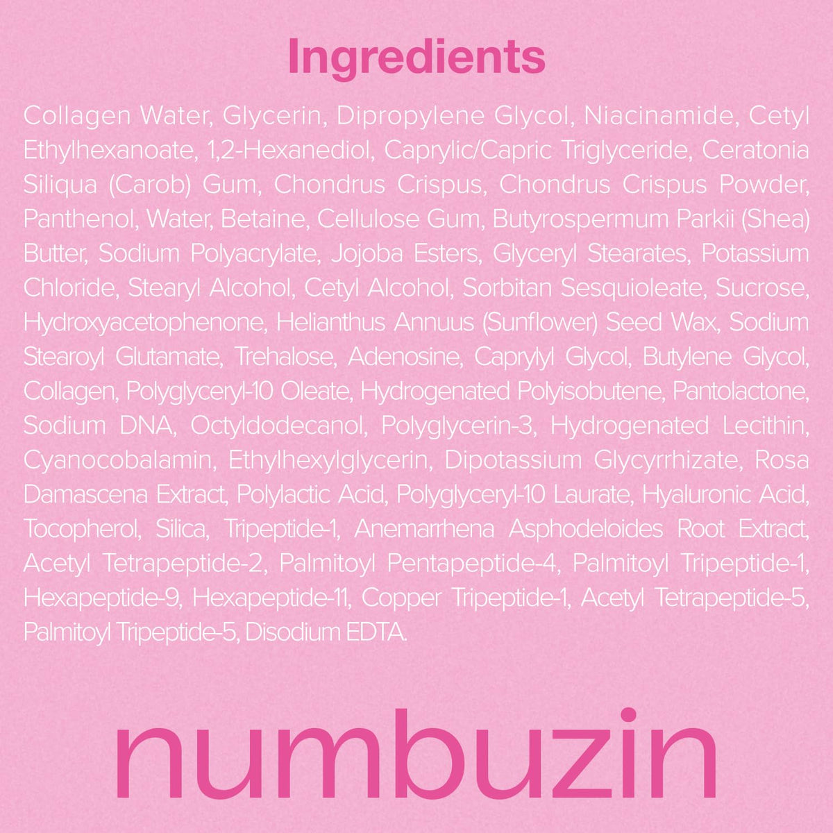 numbuzin jar held in hand showing 37g size and travel-friendly benefit