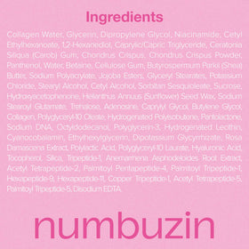 numbuzin jar held in hand showing 37g size and travel-friendly benefit