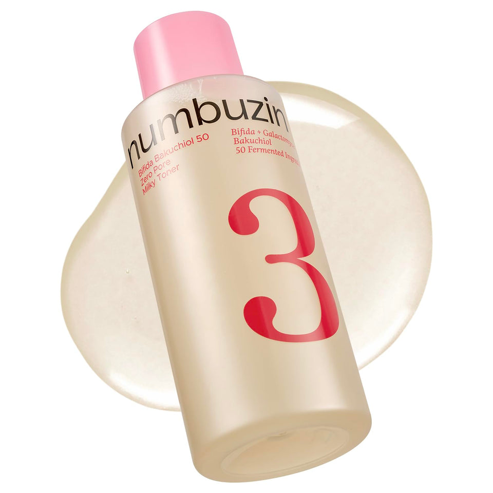 numbuzin front packaging showing bottle and benefits