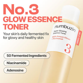 numbuzin pour texture closeup showing lightweight essence and quick absorption benefit