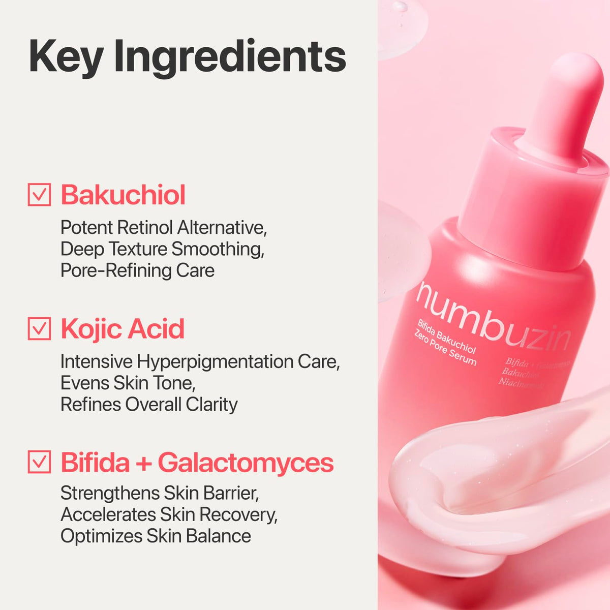 numbuzin size scale with hand to demonstrate 1.01 fl oz travel-friendly volume