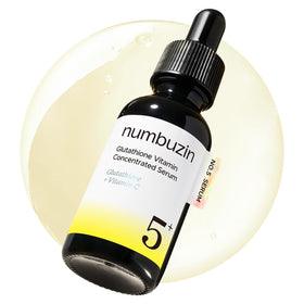 numbuzin front packaging showing bottle and branding for clear presentation