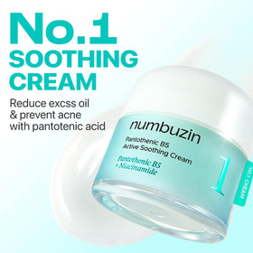 numbuzin open jar creamy texture close-up showing lightweight, non-greasy finish