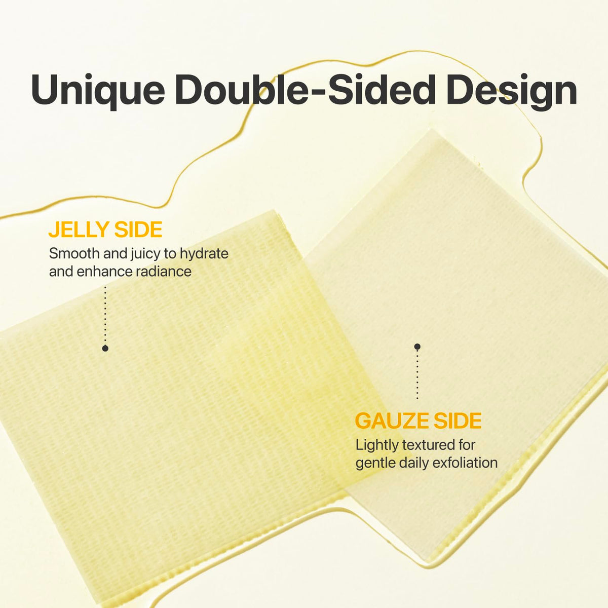 numbuzin pad embossed side polishing skin for refined finish