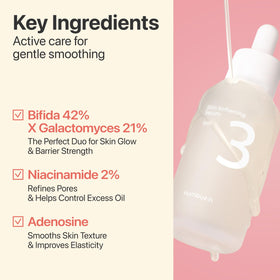 numbuzin serum texture drop demonstrating watery consistency and quick absorption benefit