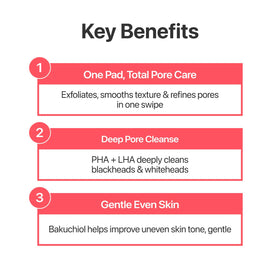 numbuzin smooth pad soaked in solution for gentle pore treatment