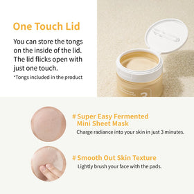 numbuzin unbleached cotton fiber detail for gentle eco-friendly touch