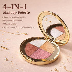 NUNUDA closeup texture of powder revealing velvet finish and easy blend