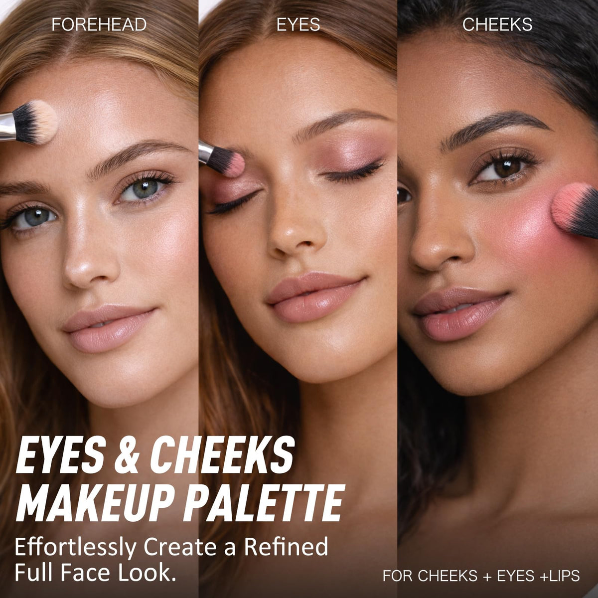 NUNUDA swatches on arm demonstrating buildable shades and wear