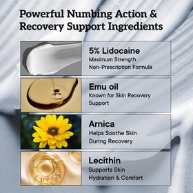 Nupharmco cream applied on hand demonstrating quick soothing benefit