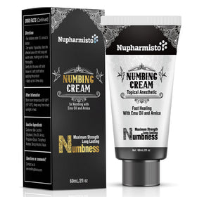 Nupharmco front packaging tube showing product name and 60ml size for quick identification and convenience