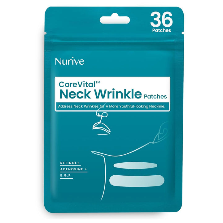 NURIVE front packaging showing 60ct and benefits for overnight smoothing