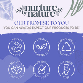 Nurture by Nature lifestyle relaxing bath scene illustrating serene at-home spa moments