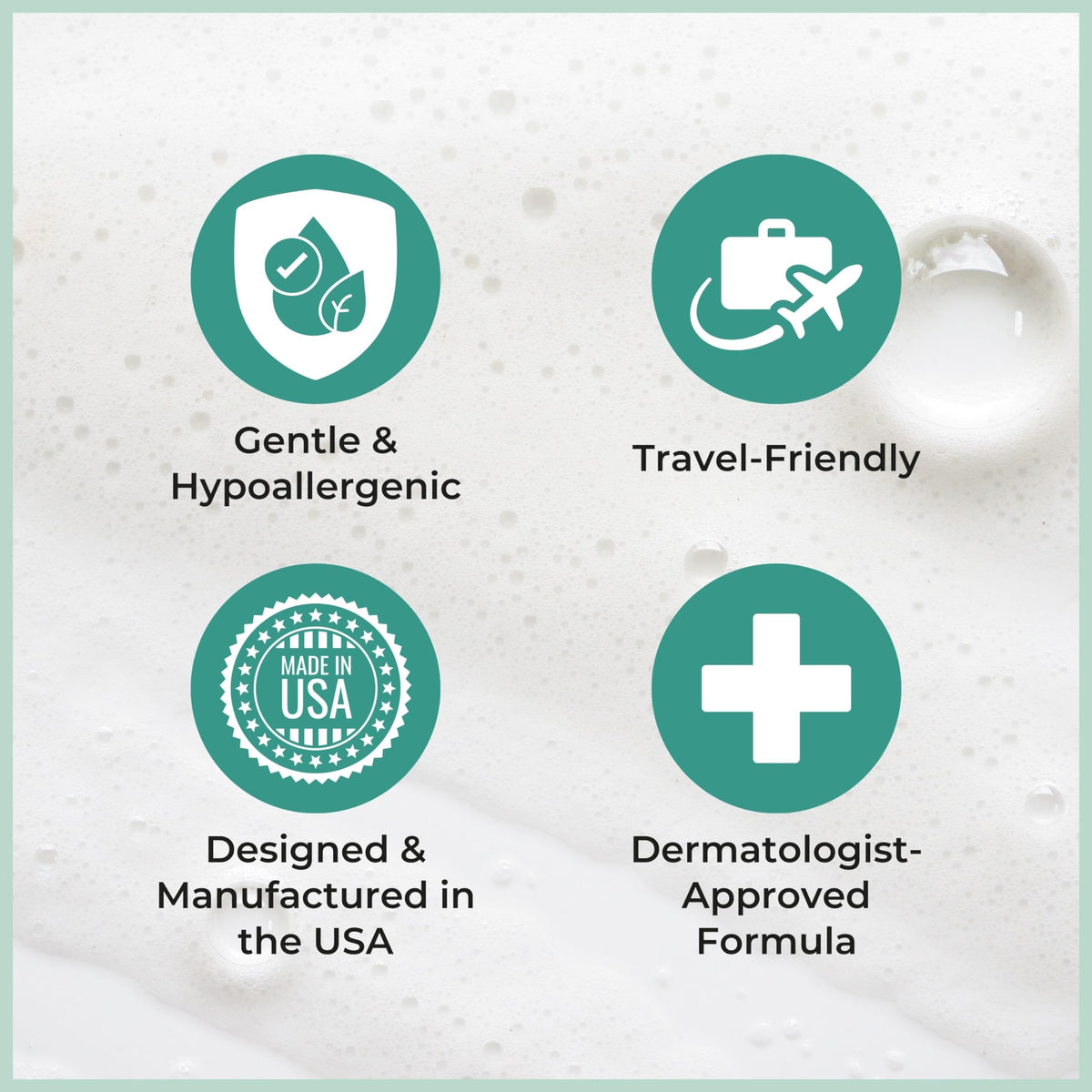 Nurture Valley body wash used bedside aiding caregiver hygiene