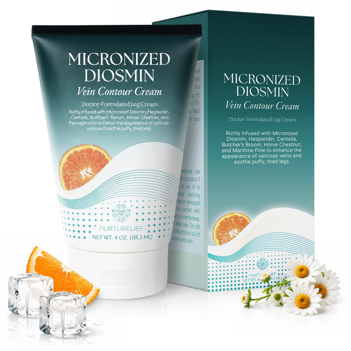 Nurturelief front packaging showing product and brand, communicates trusted formulation