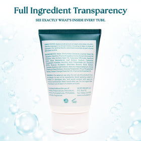 Nurturelief in a bathroom routine setting demonstrating daily application convenience