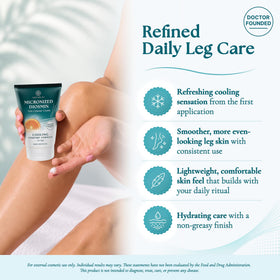 Nurturelief cream texture swirl showing silky consistency and quick absorption benefit