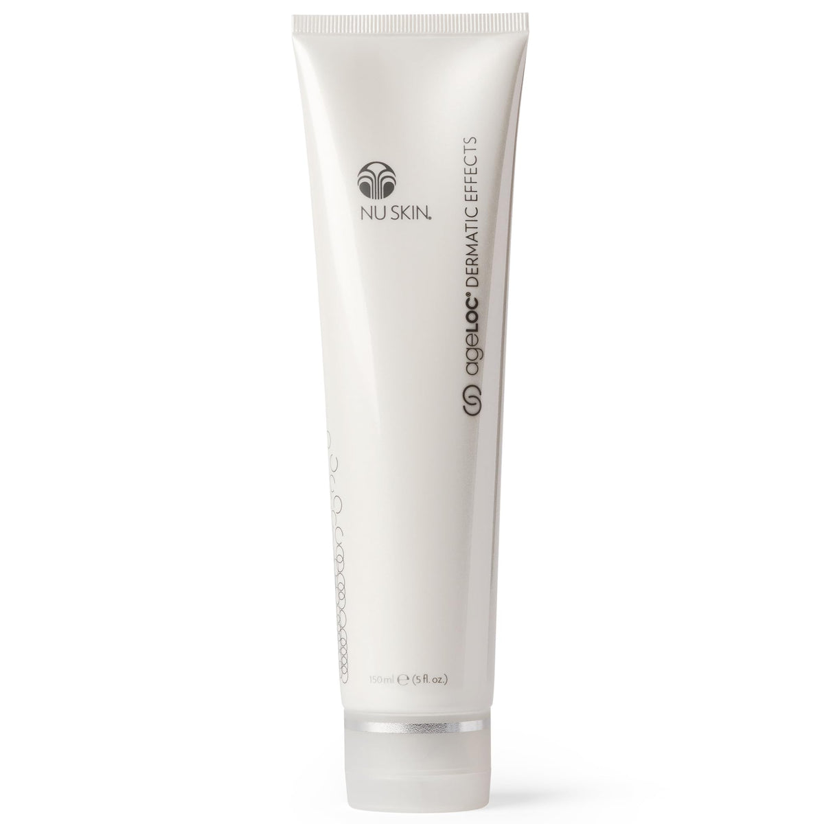 Nu Skin product front packaging showing sleek bottle and label benefit
