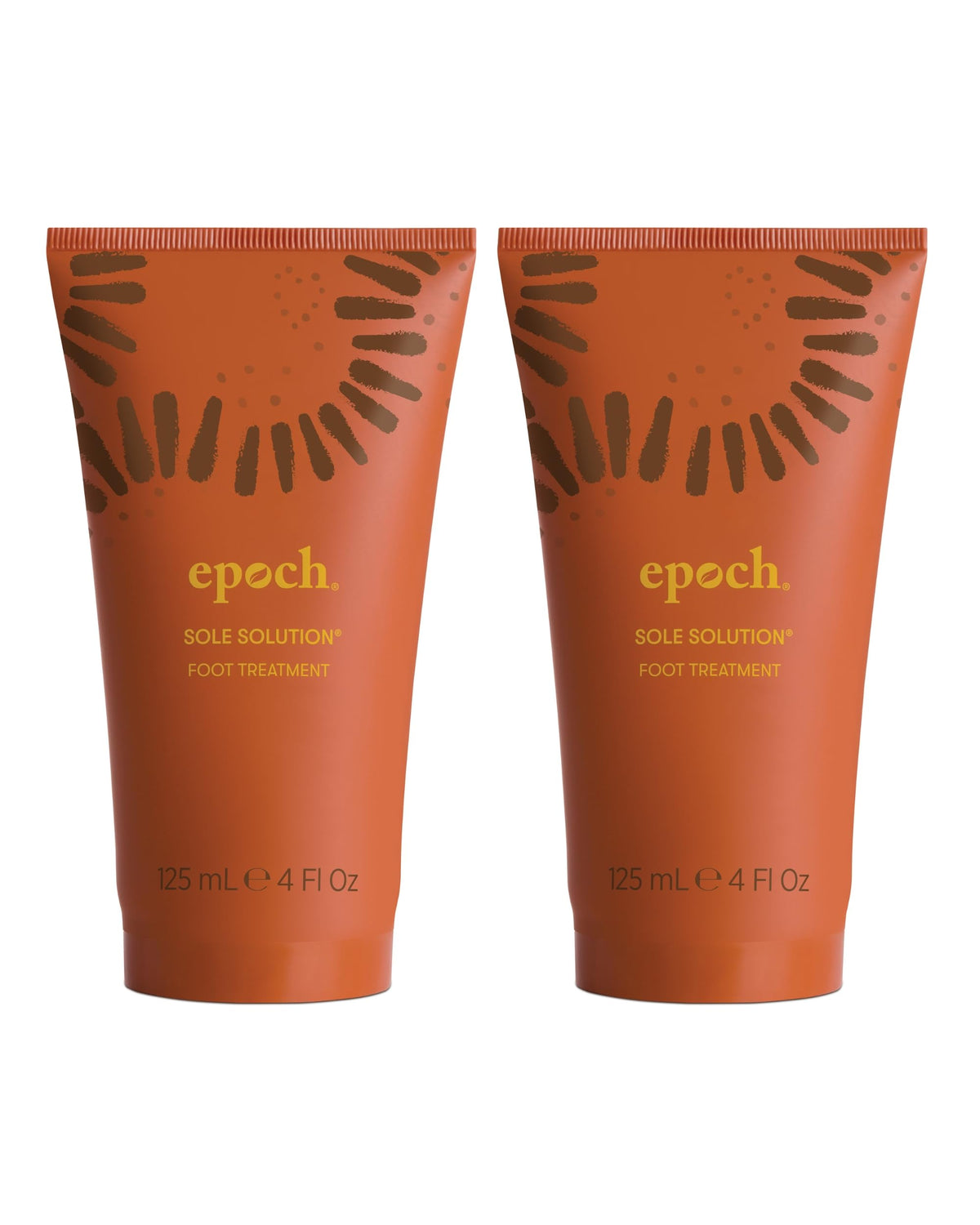 Nu Skin Epoch Sole Solution front packaging showing product and benefits