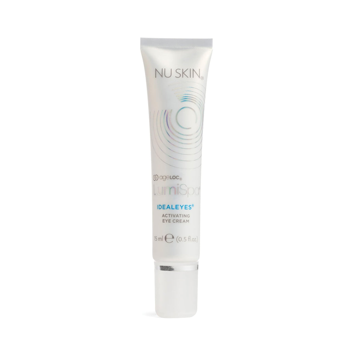 Nu Skin IdealEyes front packaging showing product and branding for easy identification