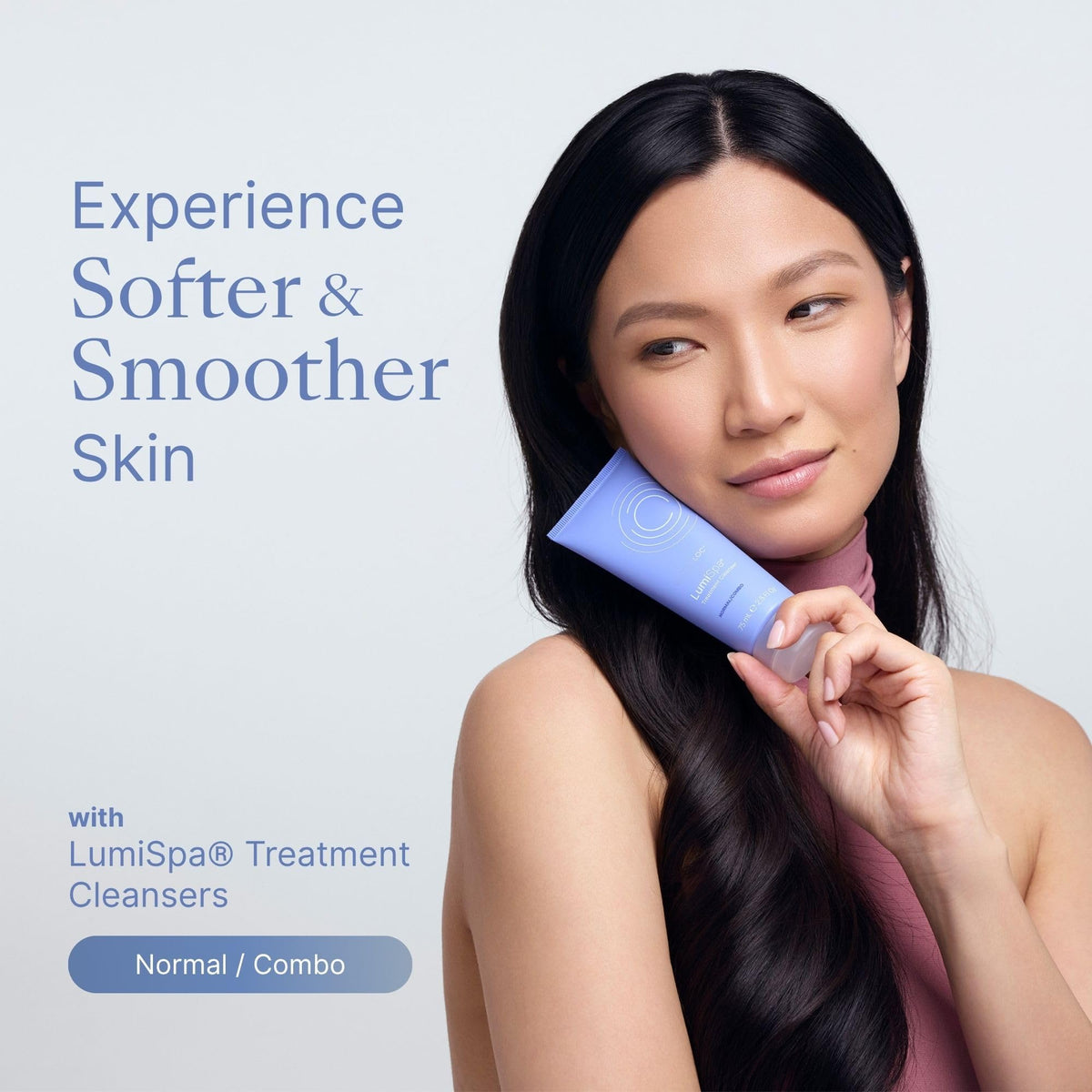 Nu Skin creamy foam texture close-up showing gentle cushioning