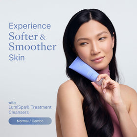 Nu Skin creamy foam texture close-up showing gentle cushioning
