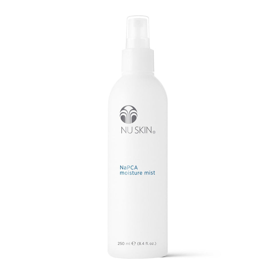 Nu Skin front packaging showing bottle and label for easy recognition and convenience