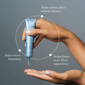 Nu Skin applied as primer under makeup for smoother foundation benefit