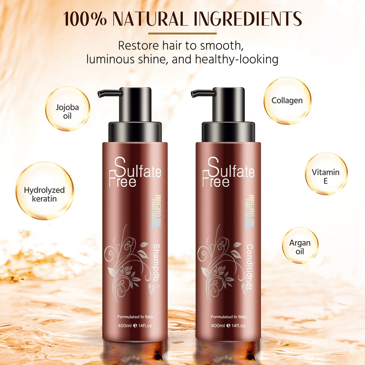 NUSPA conditioner creamy rinse delivering deep moisture