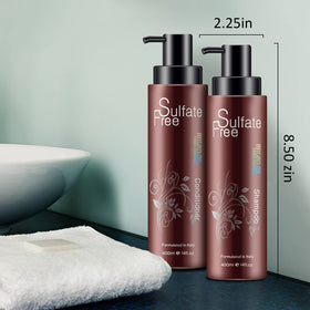 NUSPA lifestyle bathroom shelf showing salon-quality care