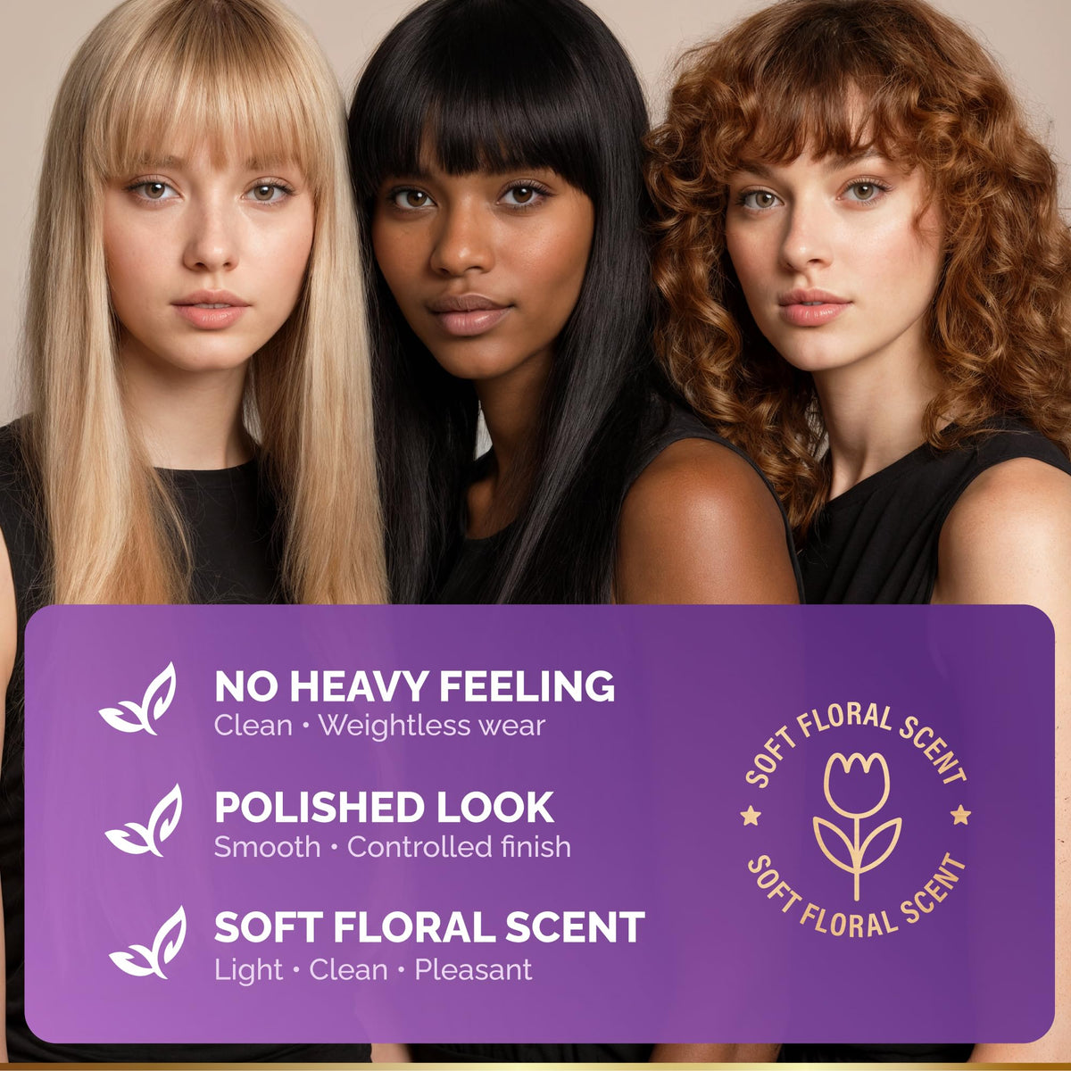 NUTRAHARMONY rosemary and castor kernels highlighting natural nourishing ingredients