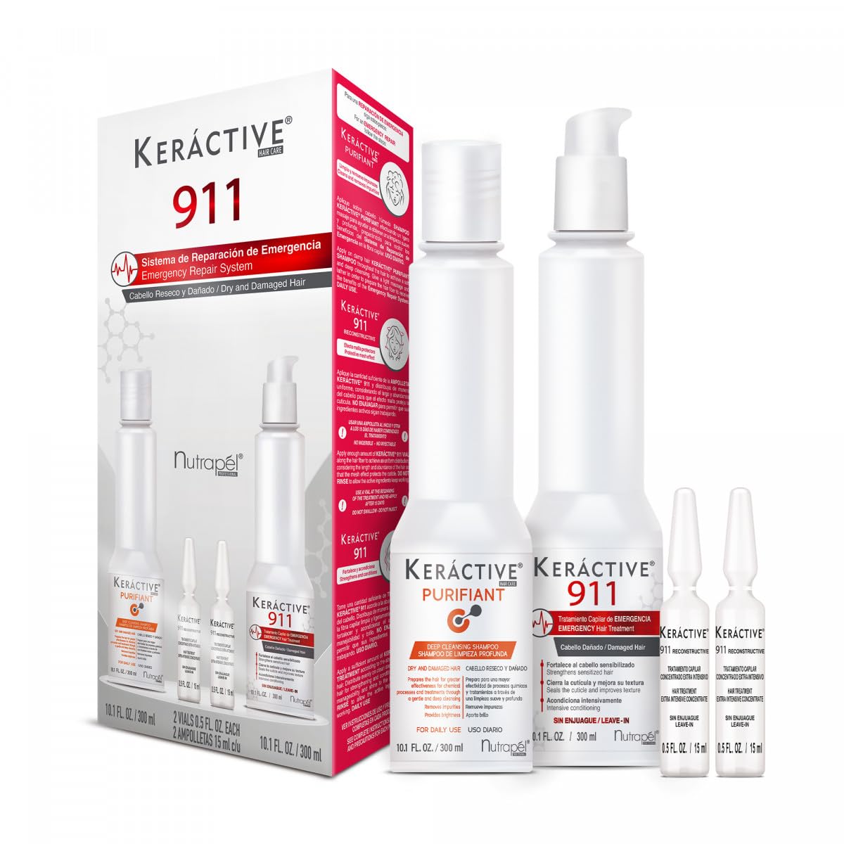 Nutrapel Keractive creamy mask texture closeup illustrating rich conditioning