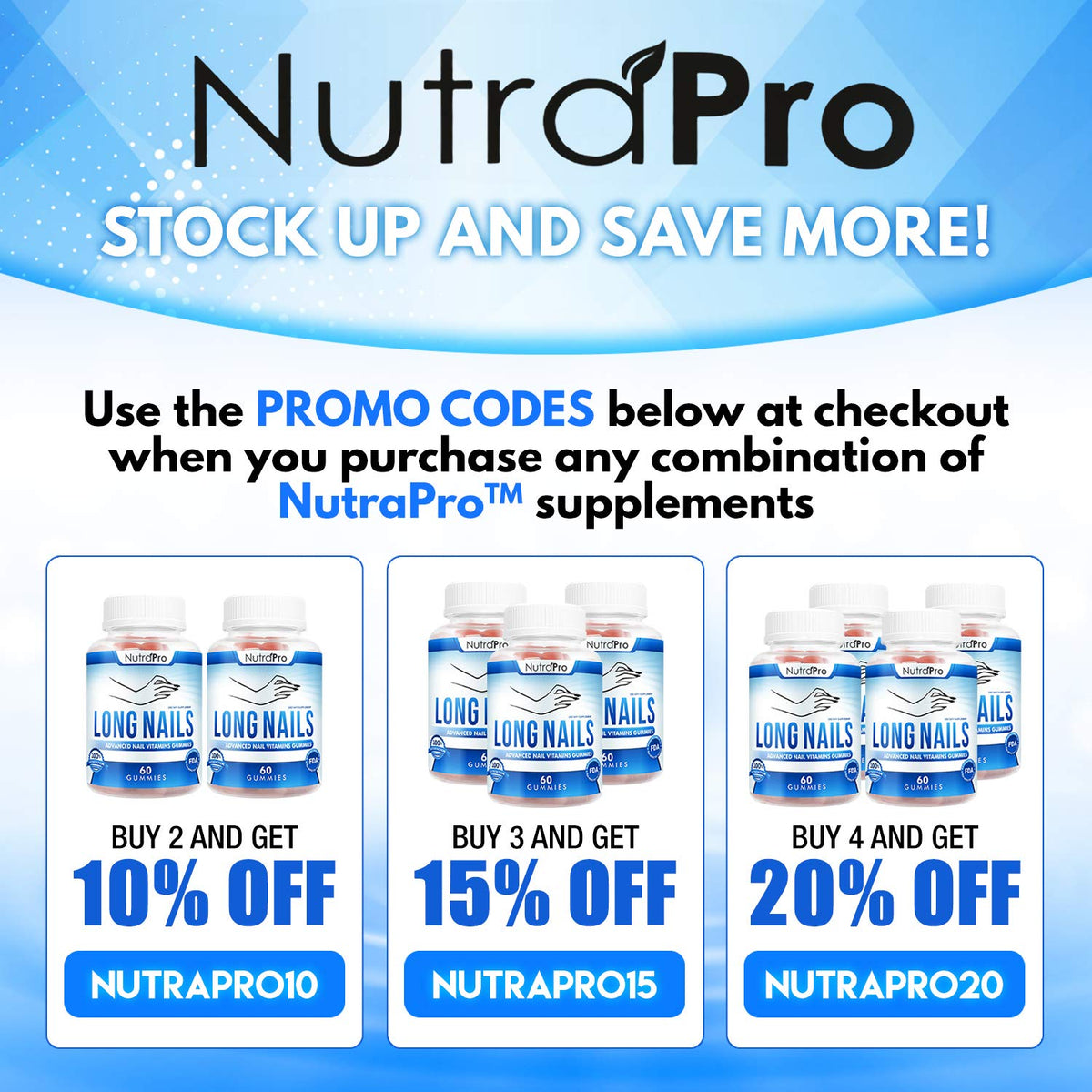 NutraPro lifestyle manicure context showing healthier-looking nails and polish-ready base
