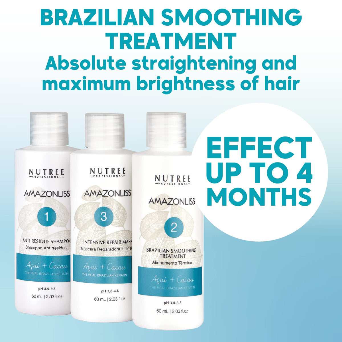 Nutree Professional texture on palm showing creamy consistency and easy application benefit