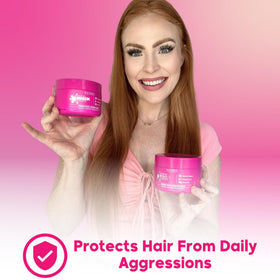 Nutree Professional open mask texture close-up highlighting creamy formula for deep nourishment