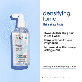NUTRI-OX close-up of tonic being applied to scalp for targeted coverage