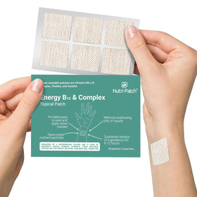 NUTRI-PATCH front packaging showing product benefits and count