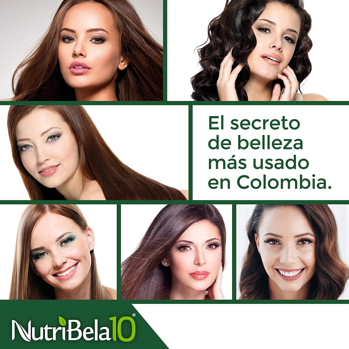 NUTRIBELA10 surrounded by avocado argan and coconut to highlight natural ingredients