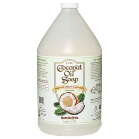 NutriBiotic one-gallon bottle front view showing product and clean design