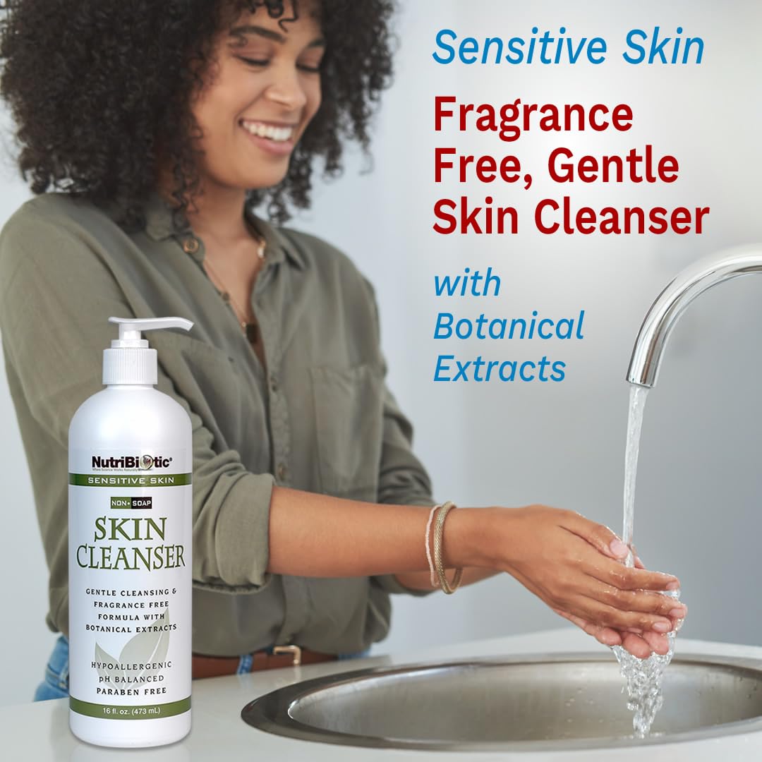 NutriBiotic close-up texture of the gentle gel cleanser for mild cleansing