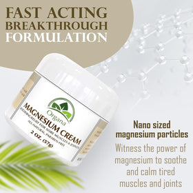 NutriNoche Organa being applied to feet to soothe tired soles and reduce discomfort