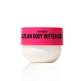 Nutrius jar front view showcasing Berry Bliss scent and size benefits