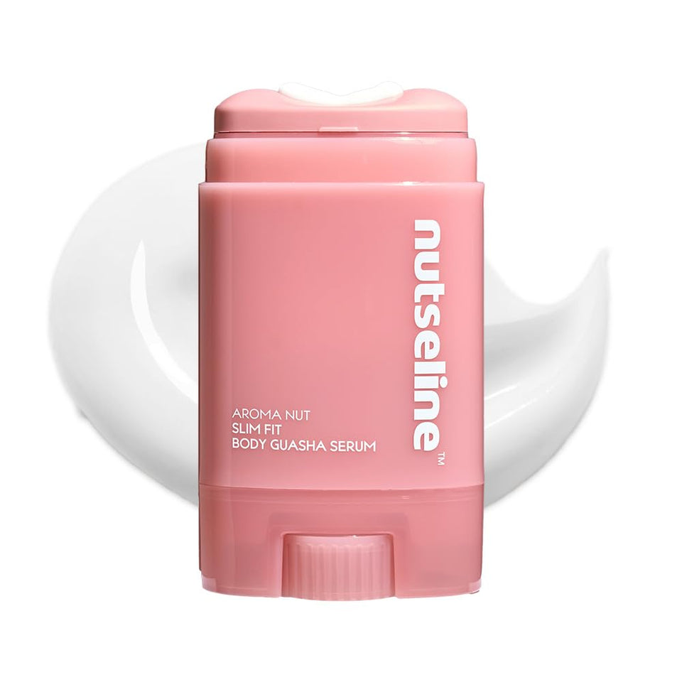 nutseline front packaging slim fit stick showing compact travel-ready design