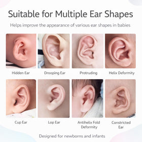 Nutvrliy infant demo in use showing comfortable ear positioning support