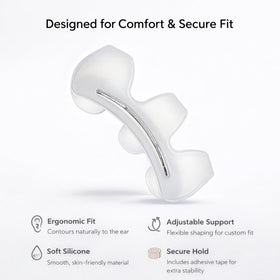 Nutvrliy silicone close-up showing soft texture and flexible support