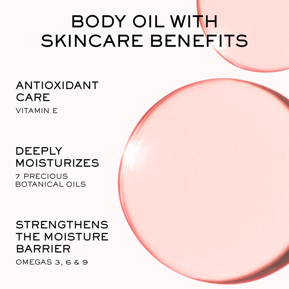 NUXE applied to hair ends showing shine and frizz control benefit
