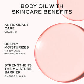NUXE applied to hair ends showing shine and frizz control benefit
