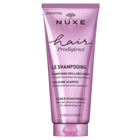 NUXE front packaging bottle showing label and volume, highlights gentle shine